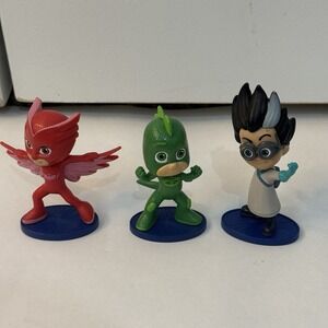 Just Play: PJ Masks - Collectible‎ Figure Set - Gekko, Owlette, & Romeo